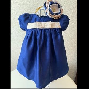 Gymboree Dress with Custom headpiece